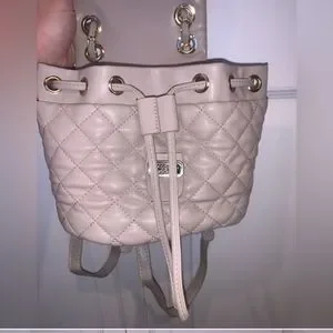 Badgley Mischka Mini Studded Backpack Quilted- Beige Badgley Mischka | Bags | Badgley Mischka Mini Quilted  main image 4
